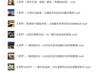 即梦AI高阶实战课程下载-全面掌握图片生成与视频动画全技能-盒子资源网